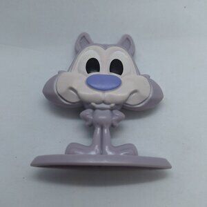 Vintage 90s General Mills‎ Cereal Squad Cookie Crisp Wolf Toy Figurine Figure